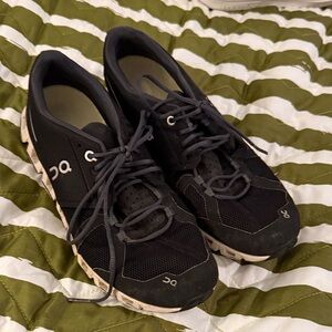 On Running Black Athletic Shoes